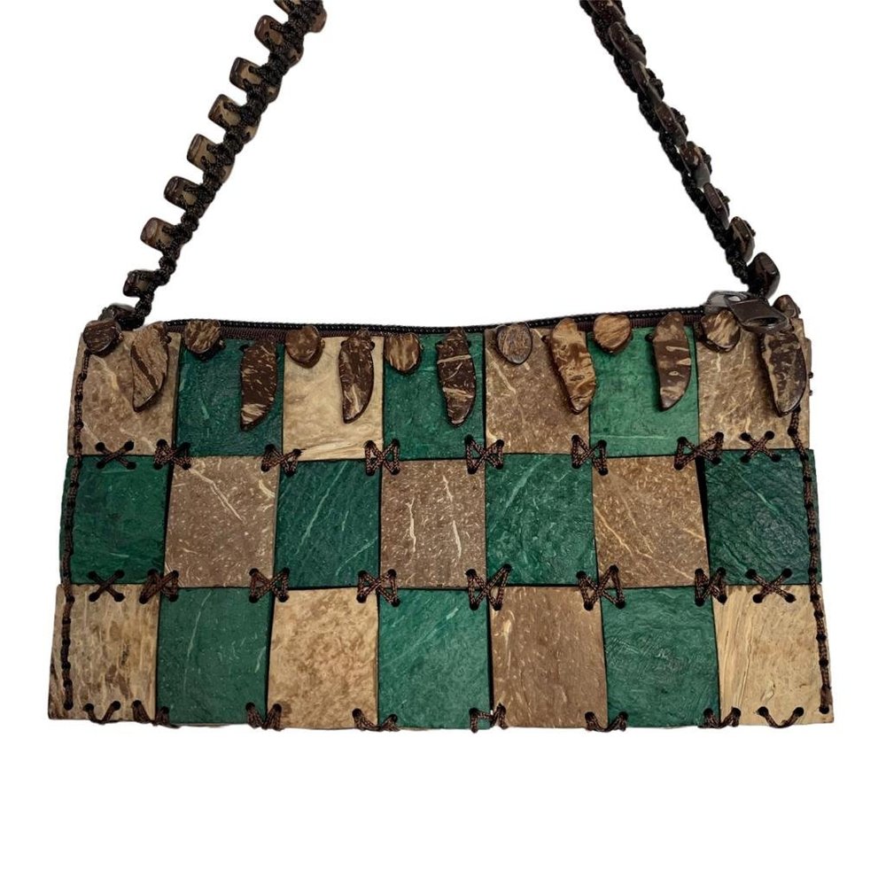 Handmade Shell Inlay Purse - Picture 4 of 12